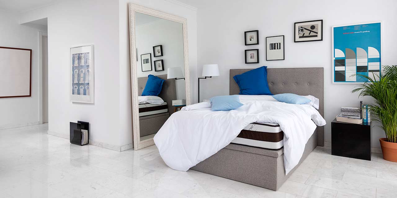 cama estilo griego deshecha