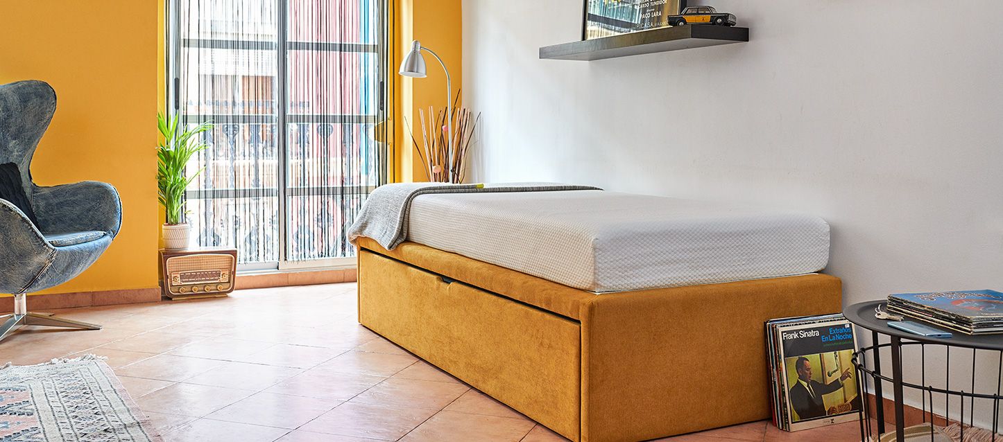 cama sin cabecero